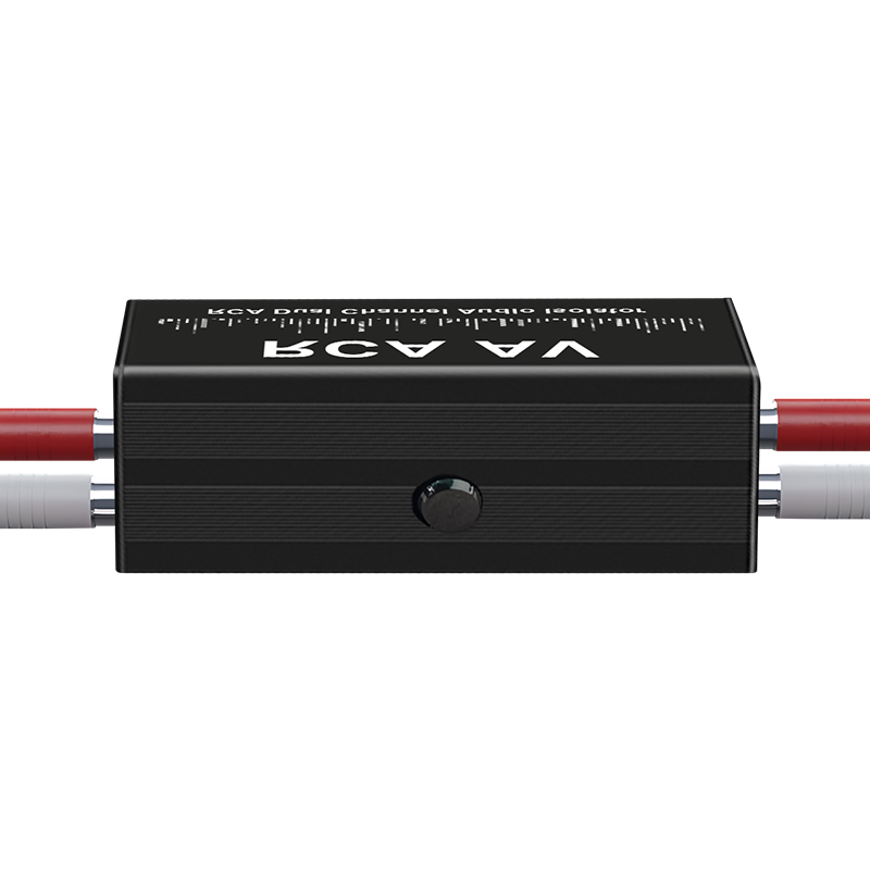 Audio Music Isolator - Portable 2 Channels RCA Ground Loop
