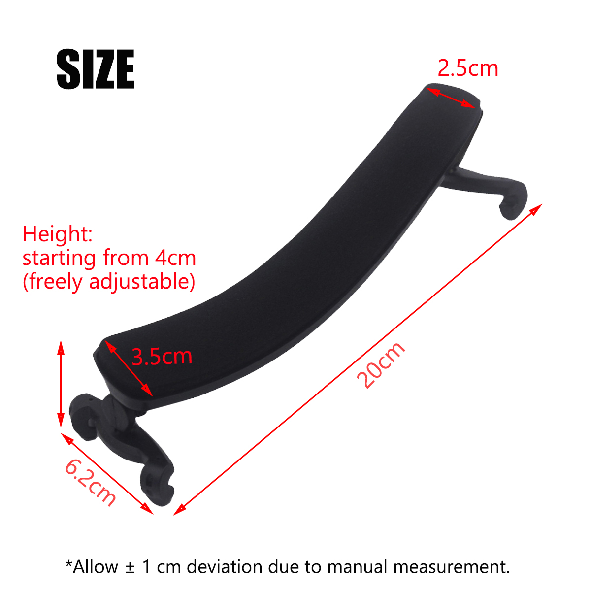Miwayer Adjustable Violin Shou - Violin Shoulder Rest review and price