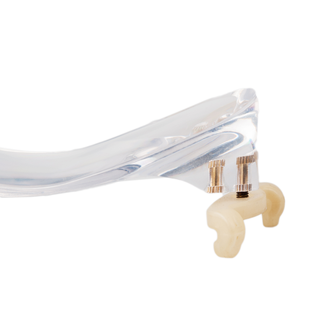 LOOK Adjustable Crystal Transp - Violin Shoulder Rest review and price