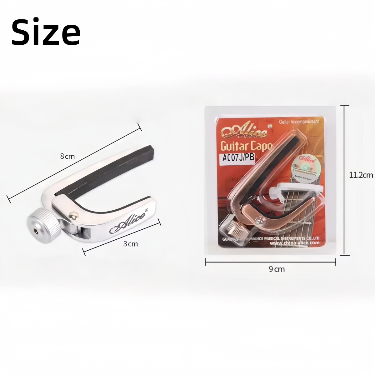 Alice Guitar Capo Roller Metal - Guitar Capo Clip review and price