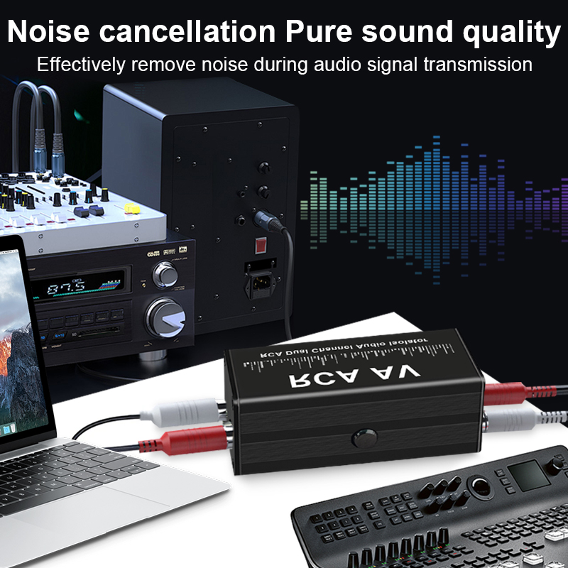 High Performance 2 Channel RCA - Audio Music Isolator review and price