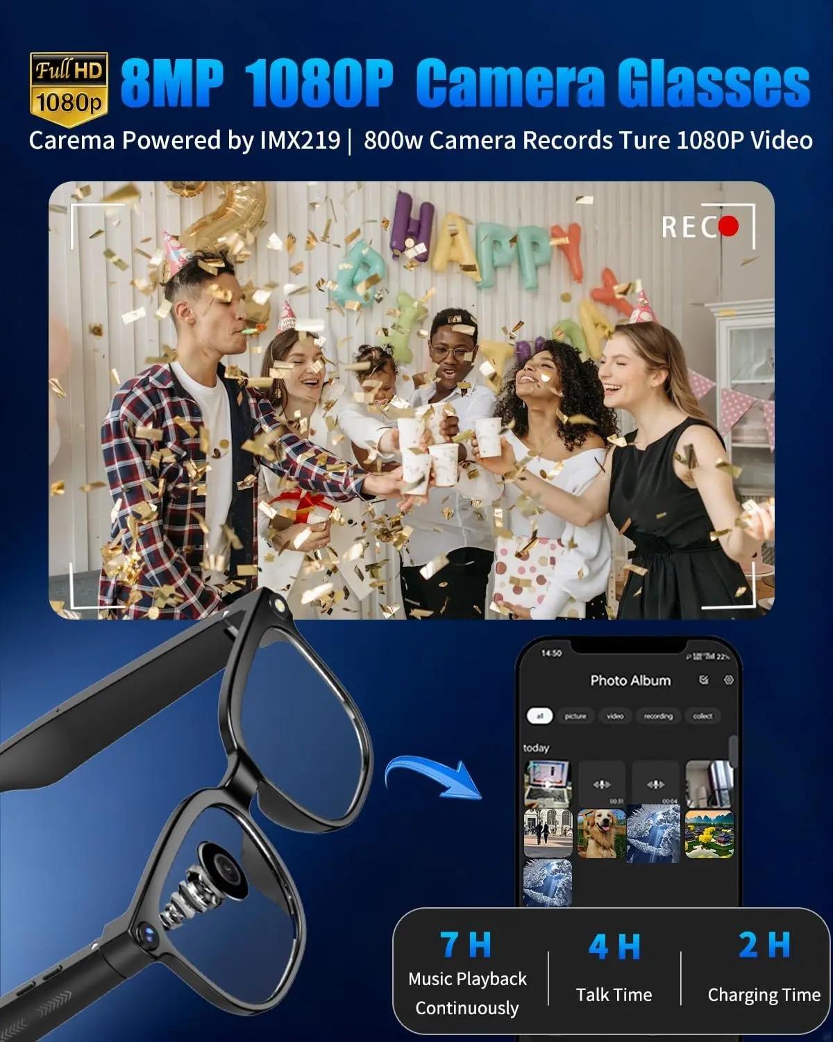 2026 New 4K HD 800W Pixel Dual - Audio Music Recording review and price
