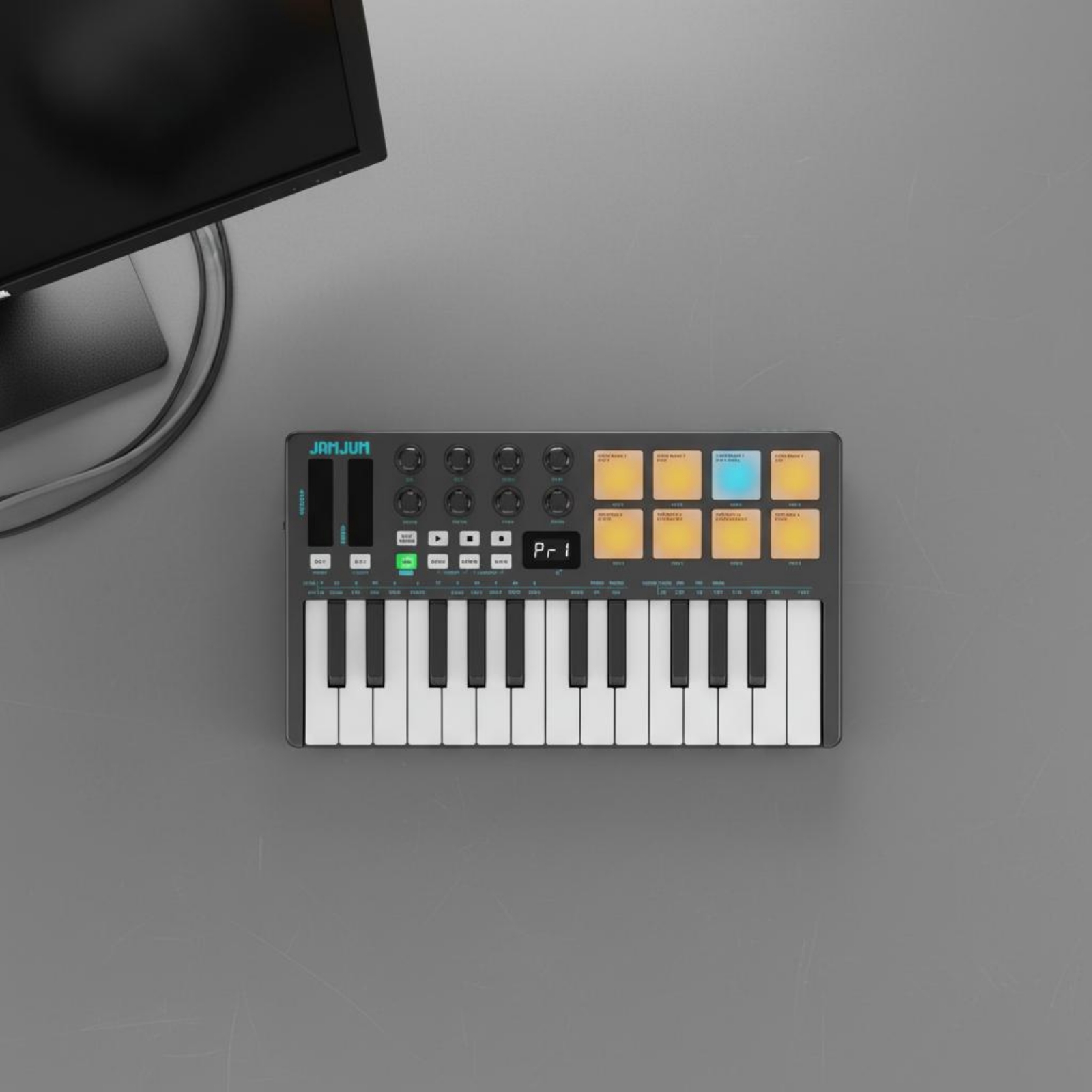 25-Key Keyboard Controller Bui - Midi Controller Pad review and price