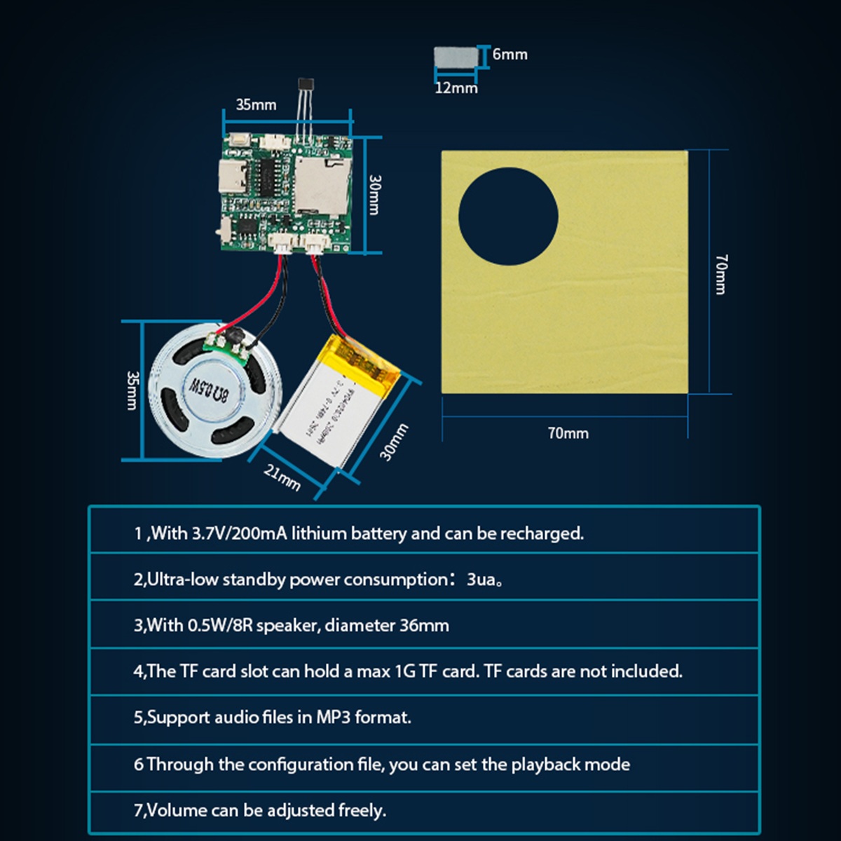 Programmable Sound Recorder Mo - Audio Music Mp3 Downloader review and price