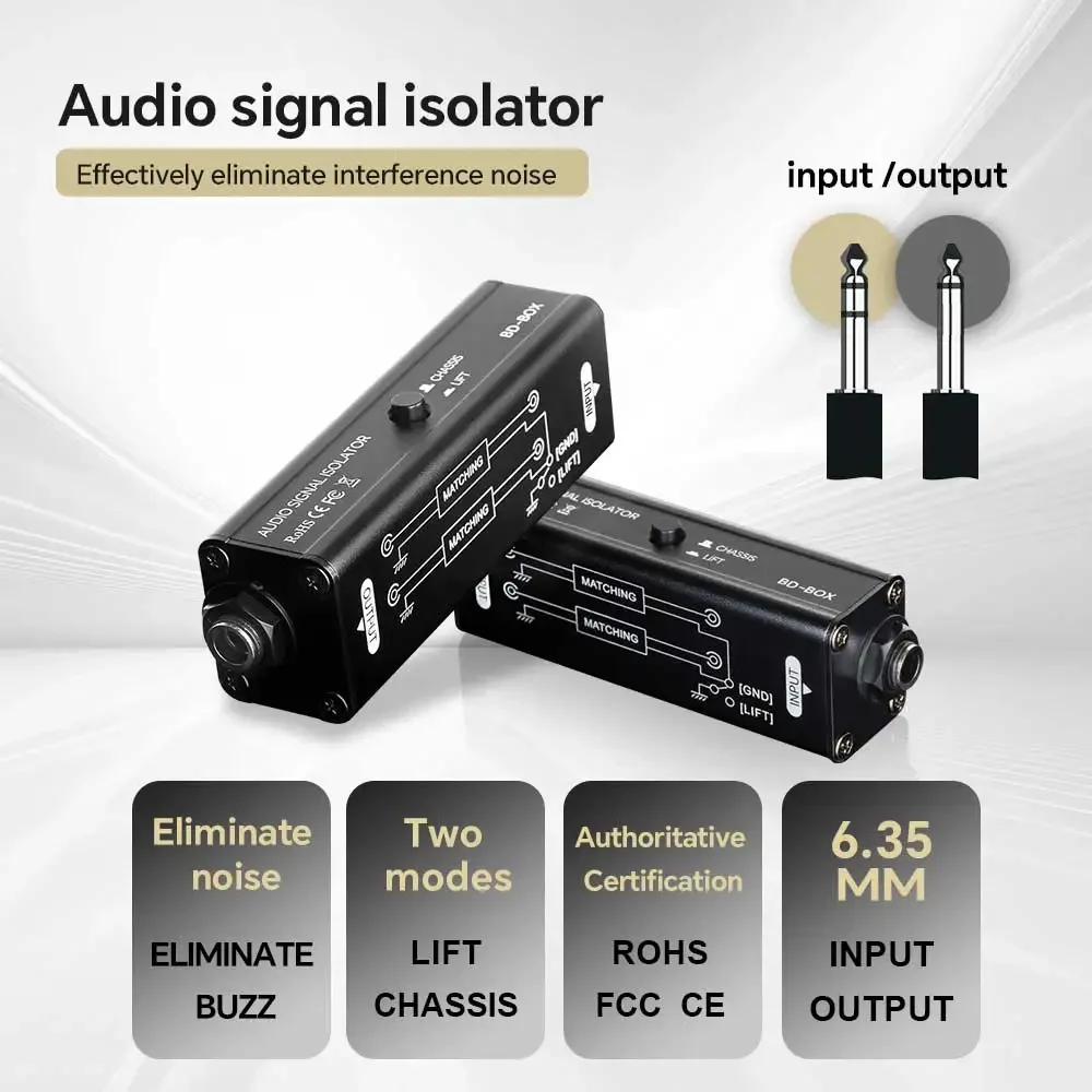Portable 6.35MM AUX Ground Loo - Audio Music Isolator review and price