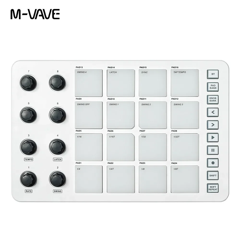 M-VAVE SMC-PAD Launch Pad USB- - Midi Controller Pad review and price