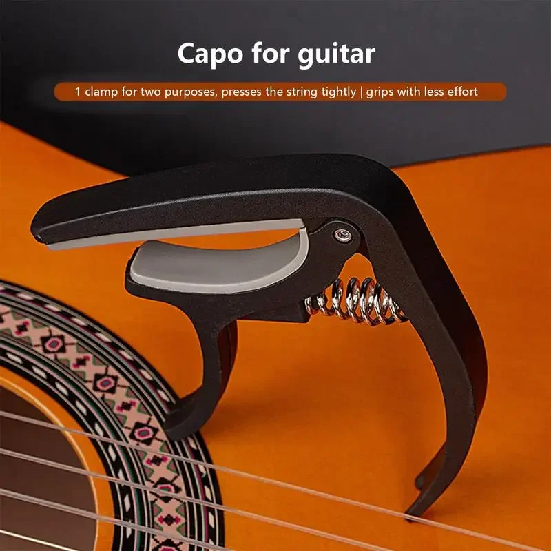 Black Guitar Tuning Clamp Port - Guitar Capo Clip review and price