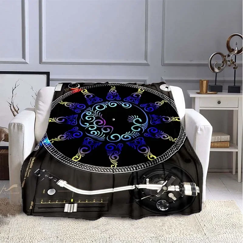 Music DJ Flannel Throw Blanket - Audio Music King review and price