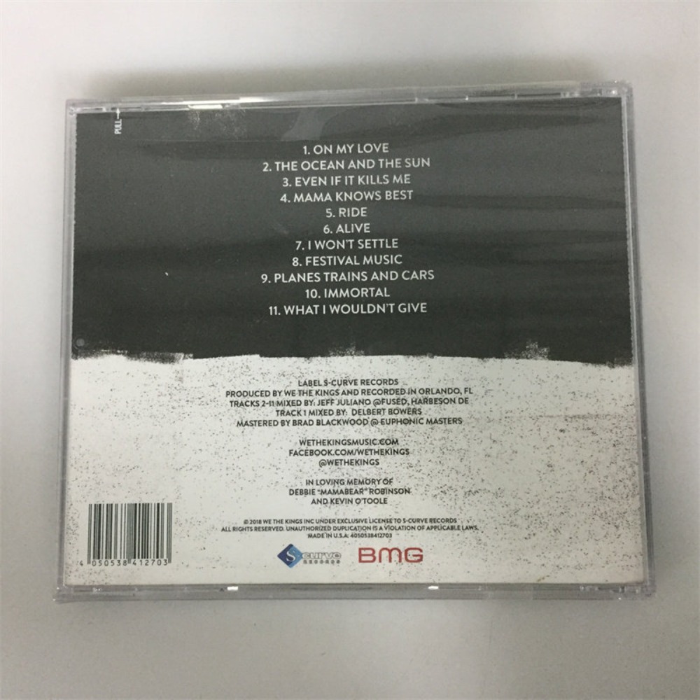 CD 'SIX' We The Kings Pop Rock - Audio Music King review and price