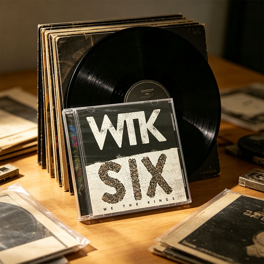 CD 'SIX' We The Kings Pop Rock - Audio Music King review and price