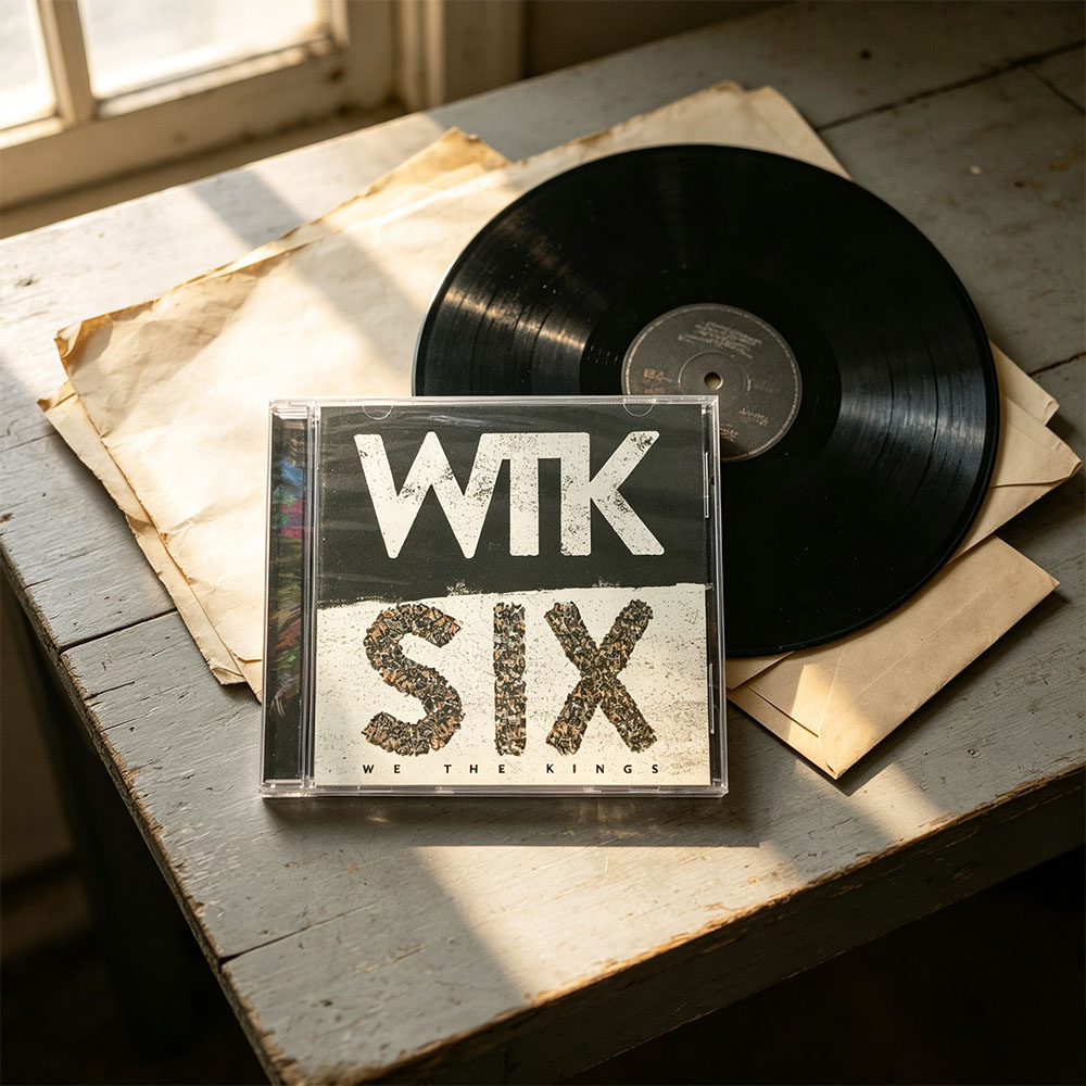 CD 'SIX' We The Kings Pop Rock - Audio Music King review and price