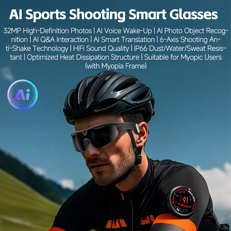 2026 New Smart Glasses Cycling - Audio Music Recording review and price