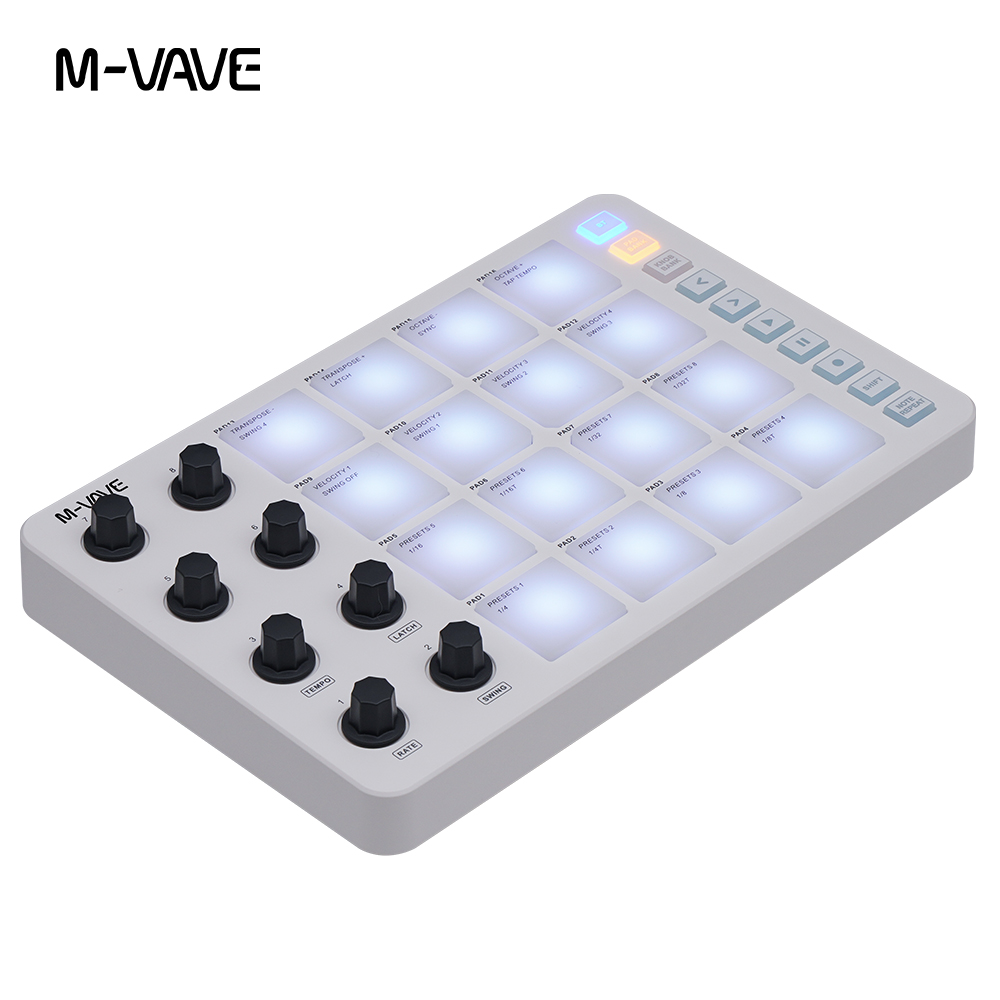 M-VAVE Wireless Midi Pad Contr - Midi Controller Pad review and price