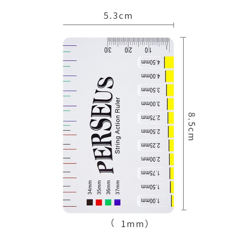 Acoustic Guitar Measuring Rule - Guitar Capo Clip review and price